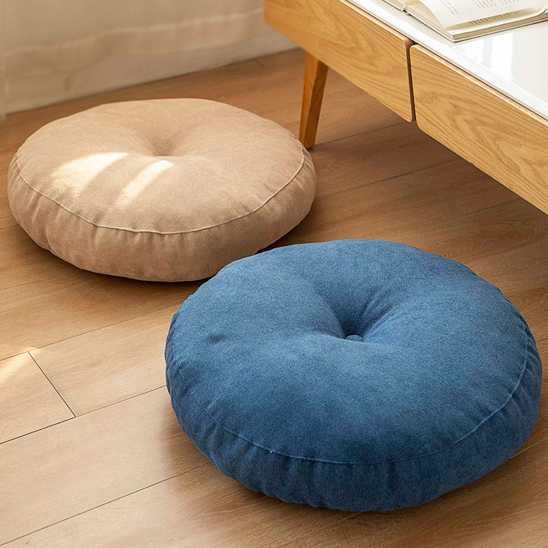 Meditation Cushion Zafu - ラウンドとソリッドカラーの瞑想クッション,大型のヨガクッション,チェアシート,マット,jaf122