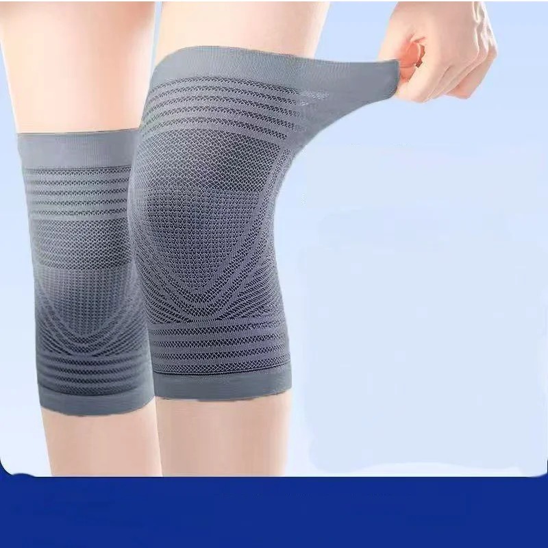 Compression Knee Sleeve - 薄型通気性圧縮膝スリーブ滑り止め夏用エアコン膝ラップ関節サポート温熱膝パッド男女兼用