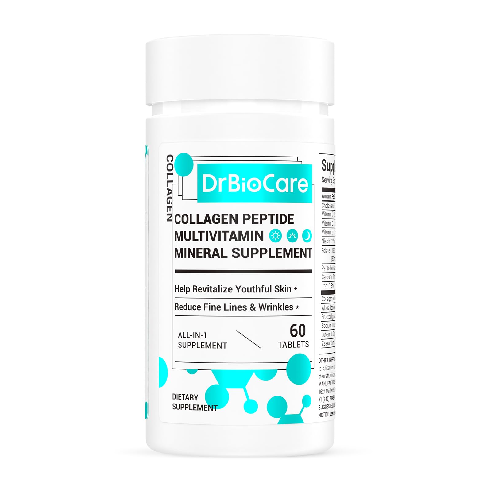Health & Wellness Nurse Coach - D3、C、E、B-コンプレックス、プロバイオティクス配合の完全マルチビタミン グミ | 食用フィットネス＆免疫健康サプリメント