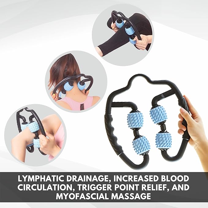 筋肉マッサージローラー、ふくらはぎ、脚、腕、シンスプリント用 - Foam Roller Trigger Point のレビューと価格