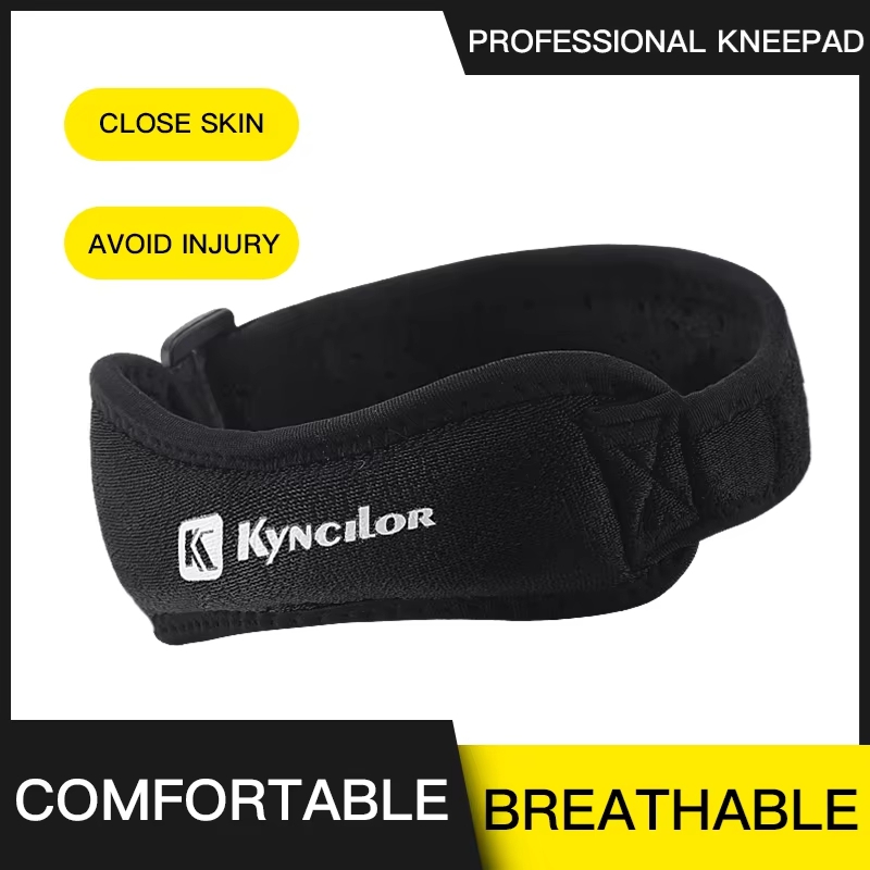 1 ピース膝膝蓋骨腱膝サポートストラップブレース調節可能な衝 - Compression Knee Sleeve のレビューと価格
