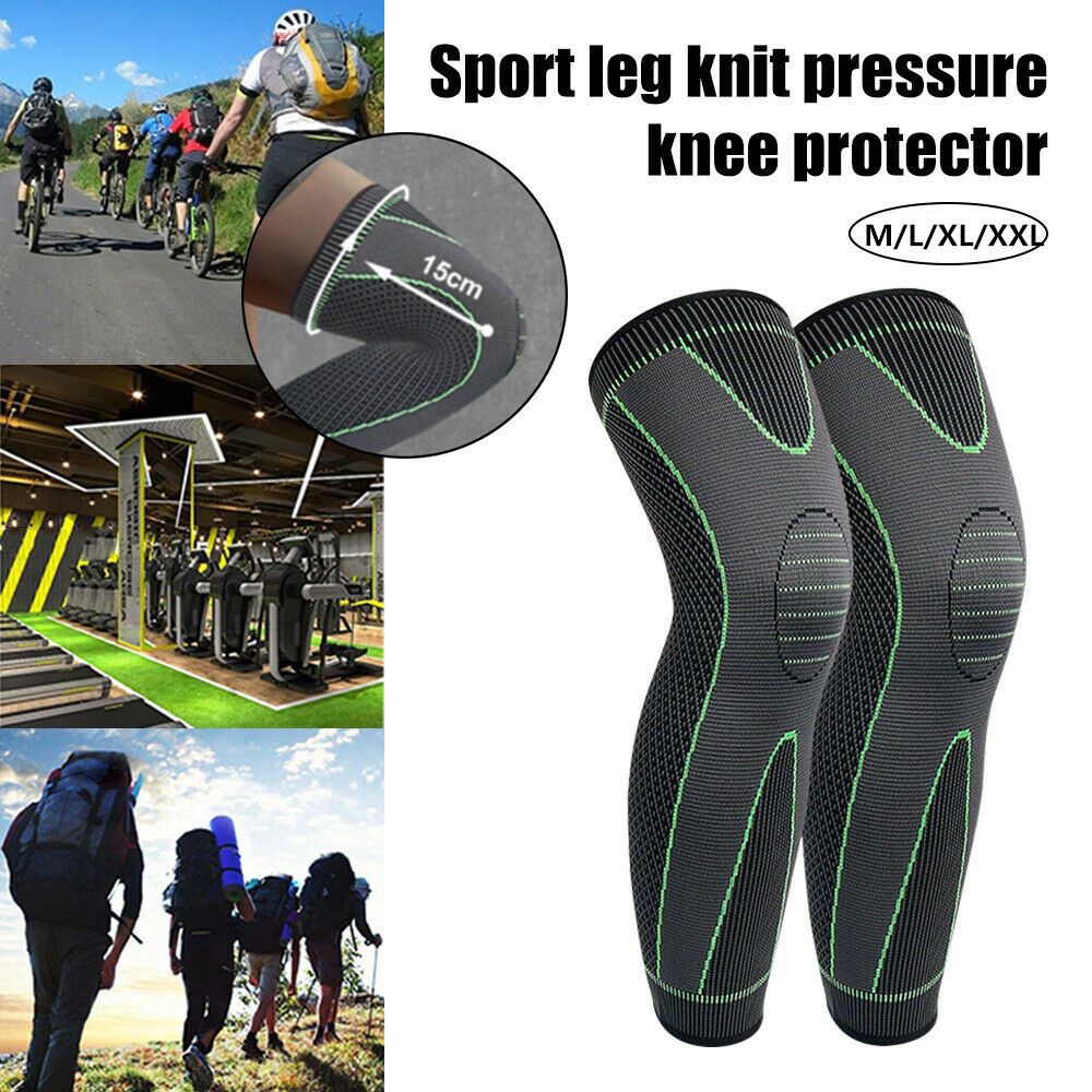 膝サポートブレース圧縮、長いフルレッグスリーブ、関節炎ランニ - Compression Knee Sleeve のレビューと価格