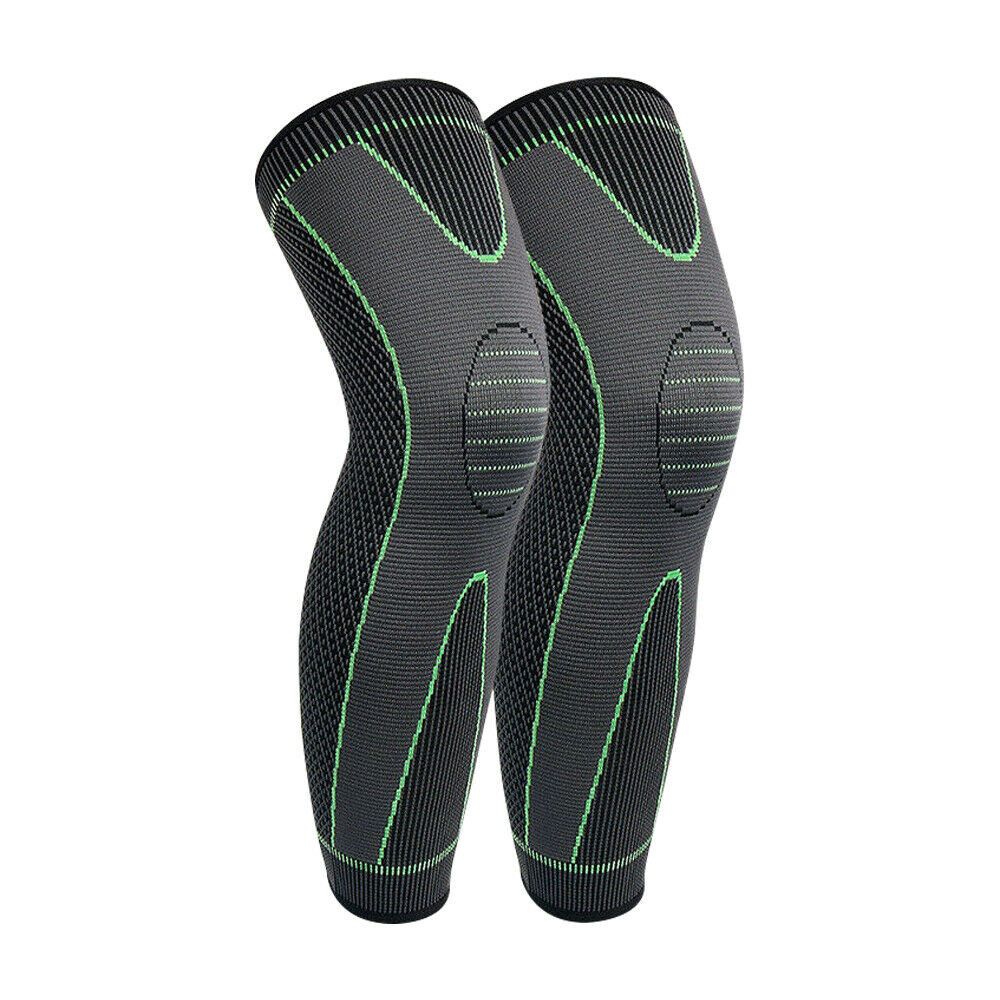 膝サポートブレース圧縮、長いフルレッグスリーブ、関節炎ランニ - Compression Knee Sleeve のレビューと価格