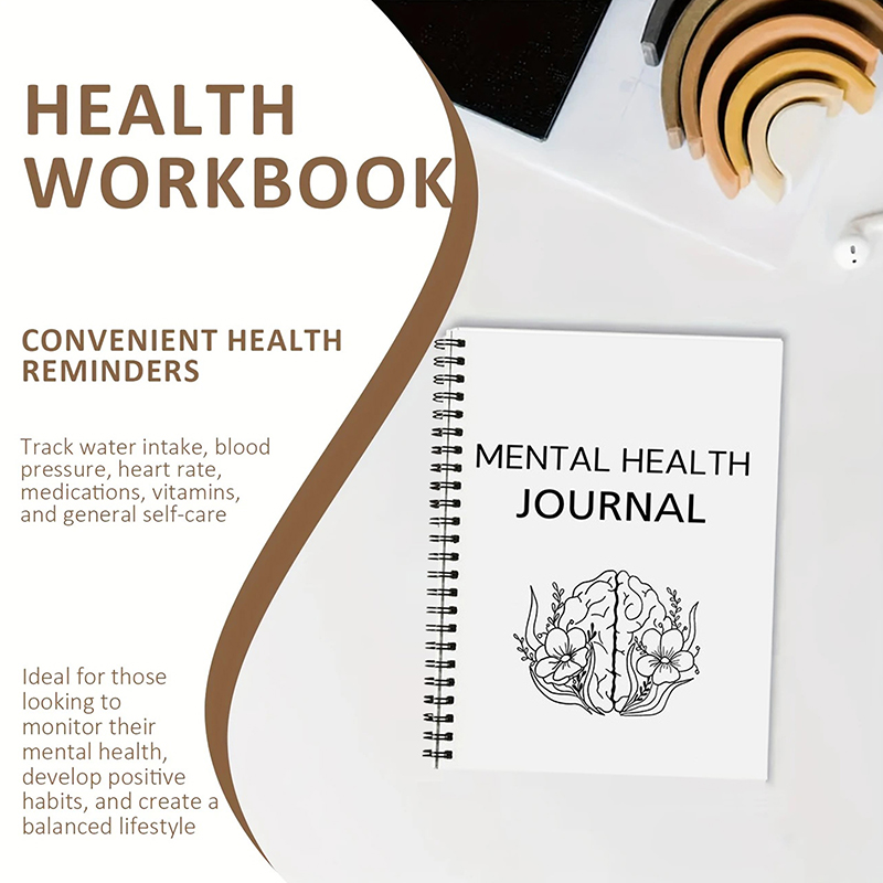 新しいメンタルヘルスジャーナル、メンタルヘルスプランナー、ウ - Health Wellness Mental Health のレビューと価格
