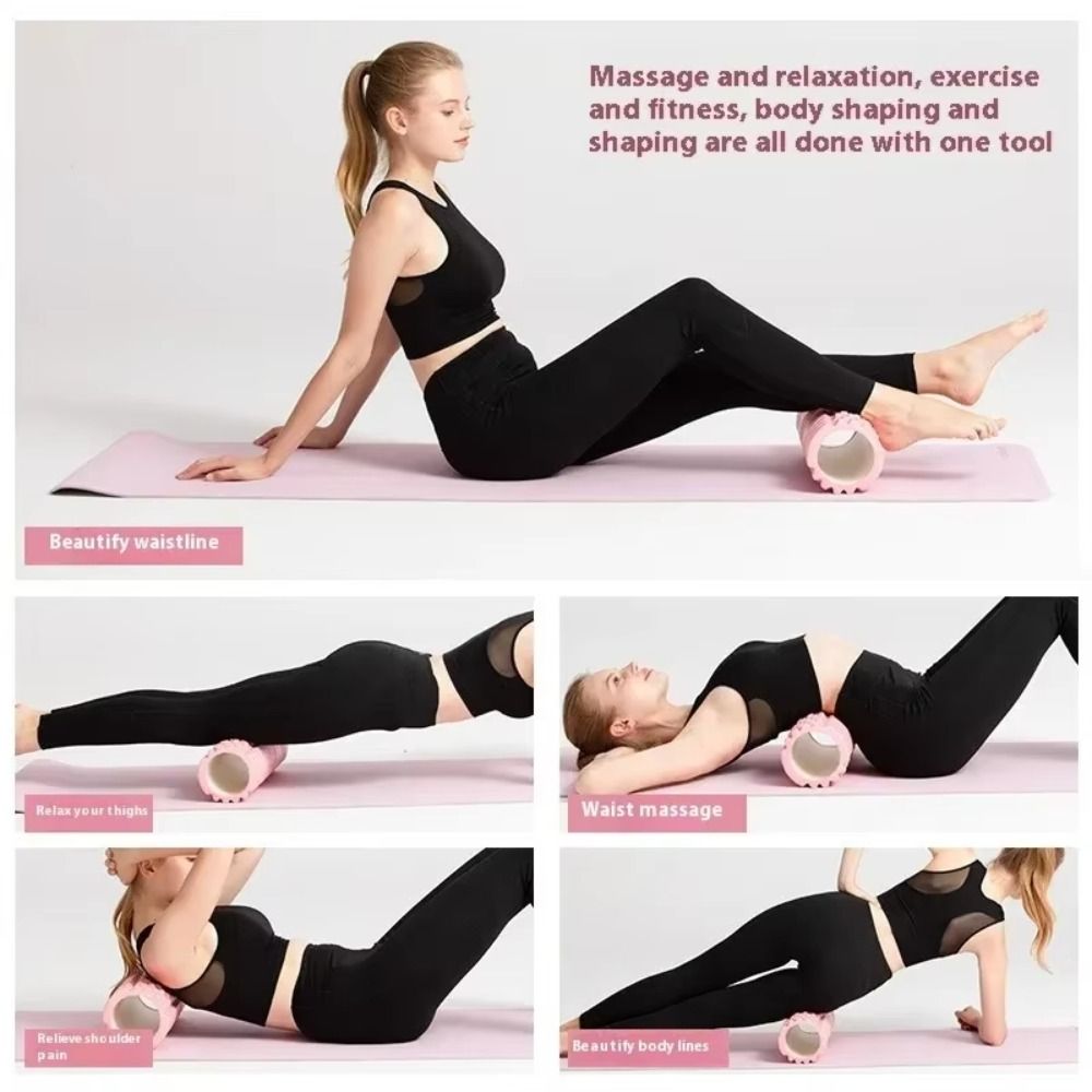 EVAフォームフィットネスバックロール高密度トリガーポイント - Foam Roller Trigger Point のレビューと価格