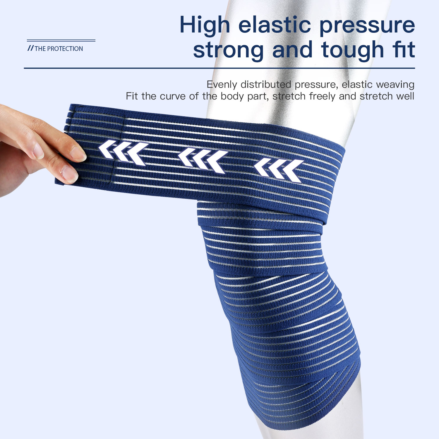 1 PC テープ圧縮包帯足首スポーツ肘プロテクターパッドラッ - Compression Knee Sleeve のレビューと価格