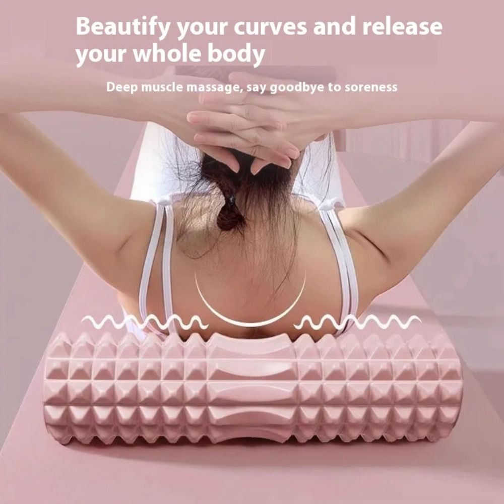 EVAフォームフィットネスバックロールトリガーポイント高密度 - Foam Roller Trigger Point のレビューと価格
