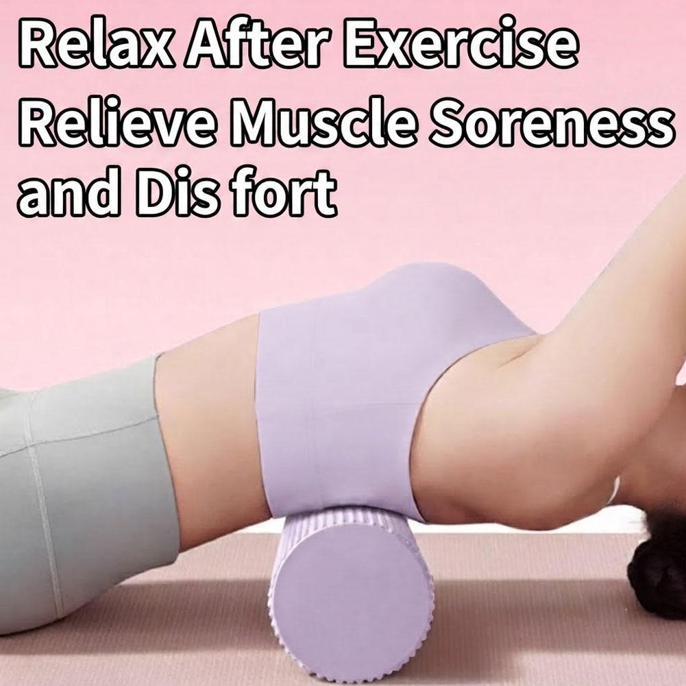 EVA高密度ヨガフォームローラー45cm、フィットネス筋肉マ - Foam Roller Trigger Point のレビューと価格