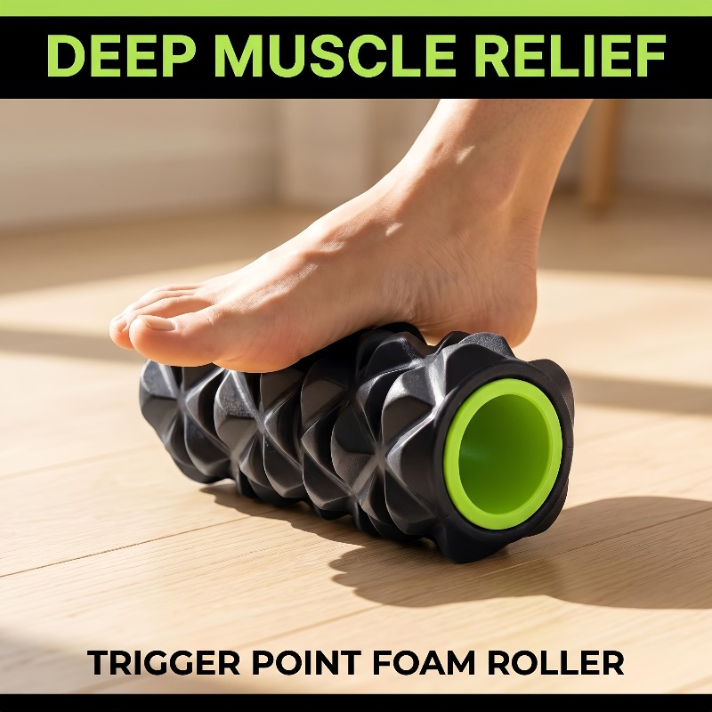 フォームローラー マッスルフットマッサージスティック EVA - Foam Roller Trigger Point のレビューと価格