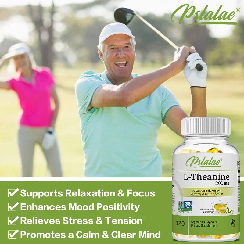 L-テアニン 200 Mg - リラックス効果、ストレス軽減 - Health Wellness Mental Health のレビューと価格