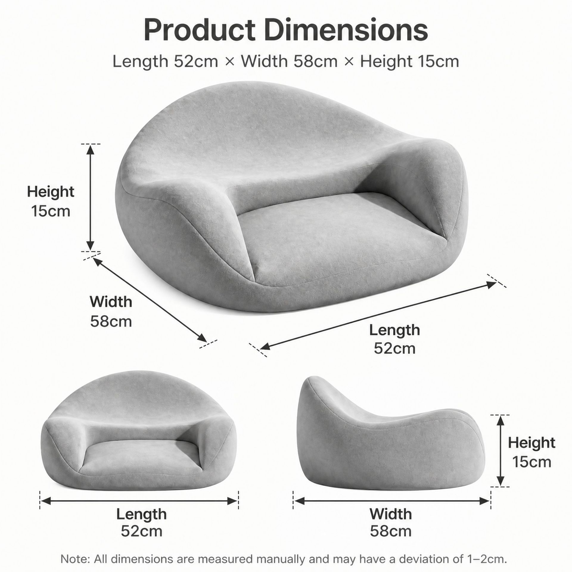 メモリーフォーム瞑想クッション、人間工学に基づいたサポートフ - Meditation Cushion Zafu のレビューと価格