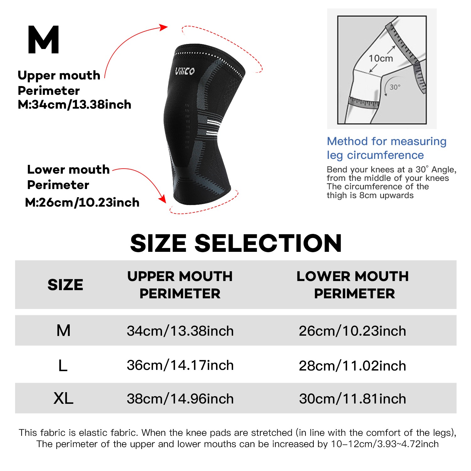 1個入り膝サポーター 男女兼用 - ランニング、ジム、スポー - Compression Knee Sleeve のレビューと価格